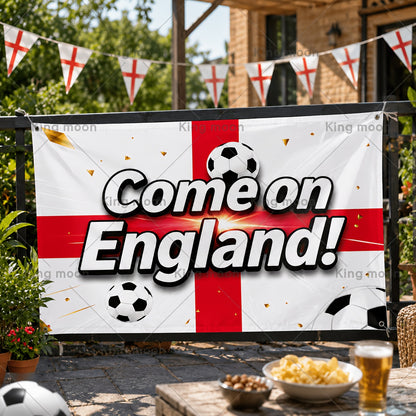 England Football Supporter Banner 150x90cm Polyester Flag