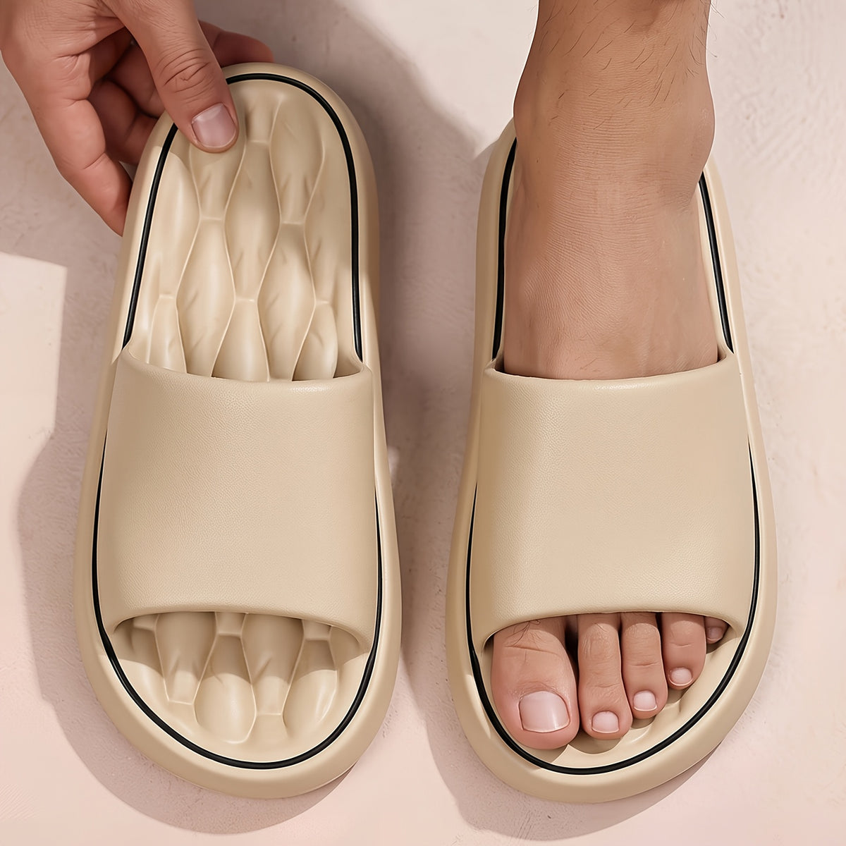 Unisex Casual Indoor Slip-On EVA Beach Slippers