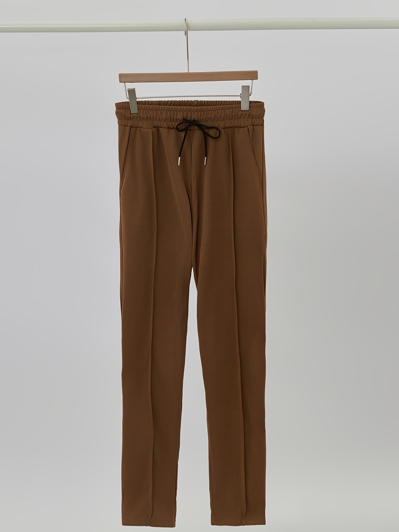 Men's Casual Two-Piece Set - Stretch Comfort Fabric - Suitable for Spring/Autumn Seasons - ayq