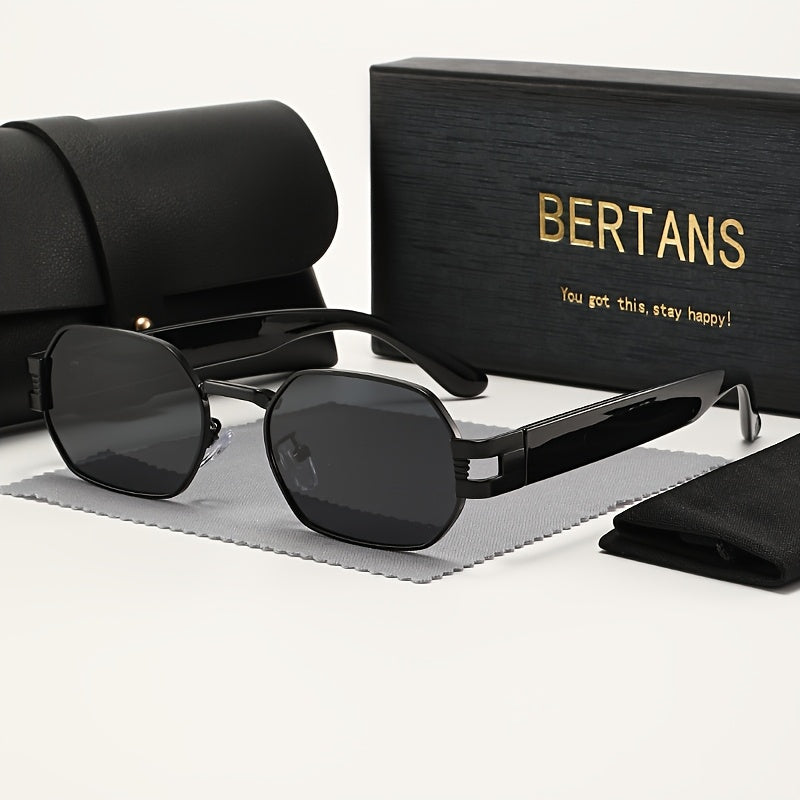 BERTANS Unisex Vintage UV400 Sunglasses Lightweight Frame