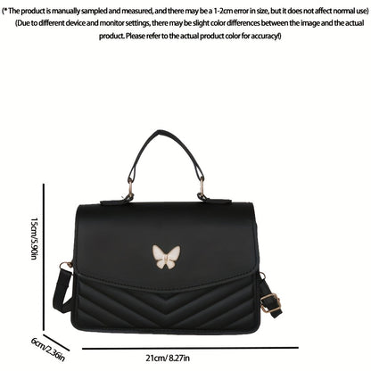 [Women's Shoulder Bag] 1pc Simple Fashion Crossbody Bag New Women's Bag Solid Color Shoulder Bag Minority Style Handbag Suitable for Daily Wear