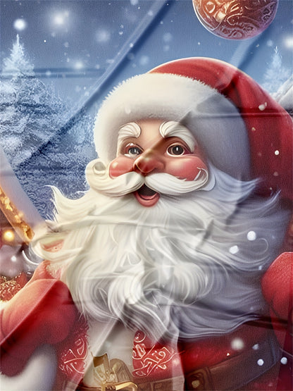 Boys' Digital Print Hooded Sweatshirt and Sweatpants Set - Christmas Hooded Pullover and Long Pants Two-Piece Set, Perfect for Outdoor