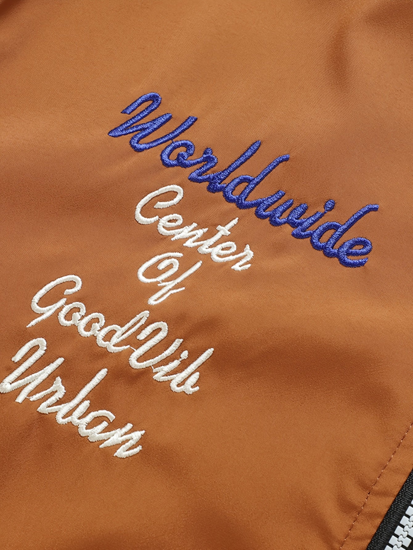 Men's Thermal Insulated Full-Zip Baseball Jacket with Full-Zip Closure - Heavyweight Winter Coat, Brown/White colorblock, Lining - Streetwear Outerwear for Casual & Formal Events - Compatible with Hoodies & Jackets (Men's Fas