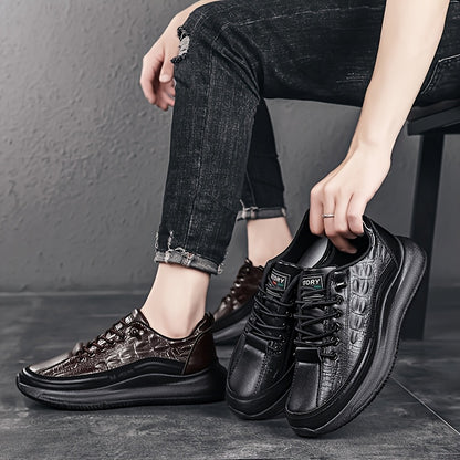 [sneakers] 2025 Men'S New Spring And Autumn Fashion Versatile Soft-Soled Casual Shoes Trendy Outdoor Sports Skate Shoes - ayq