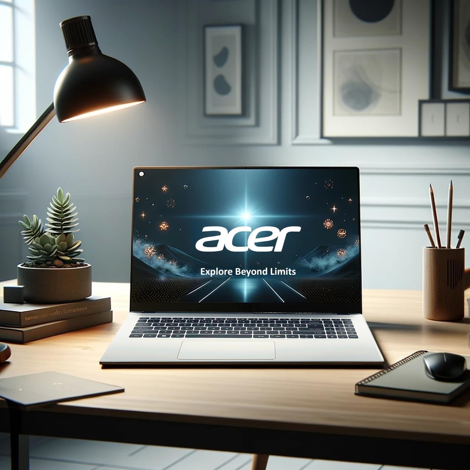 Acer Aspire Premium Laptop | AMD Ryzen 7 5700U (Beats I7-1250U) CPU | 32GB RAM | 1TB SSD | 15.6" FHD Display | Fast Wi-Fi 6 | Sleek Design | Ethernet Port | AI Noise Removal | Windows 11 | WOWPC
