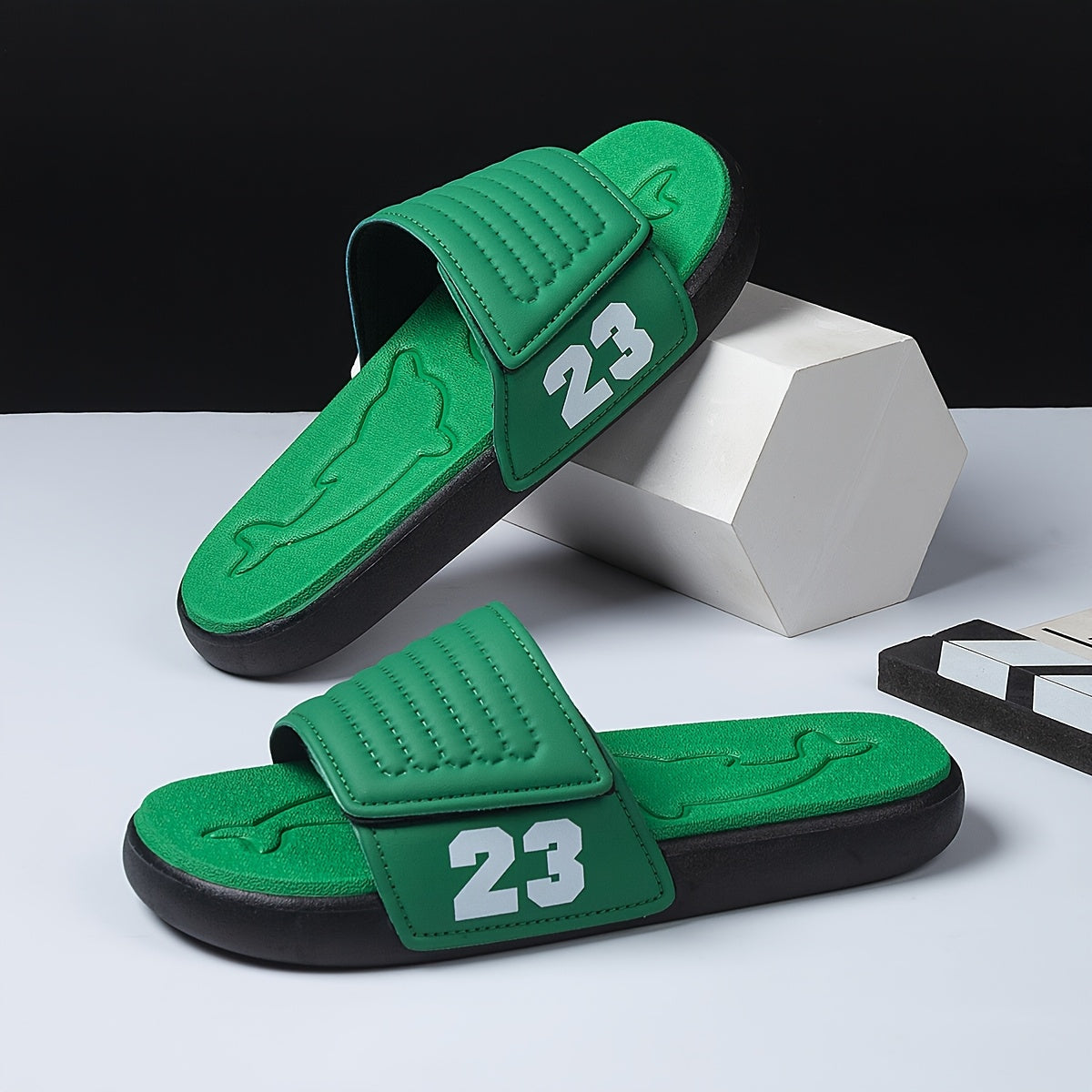 Men's Casual Summer Sports Slippers Soft EVA Sole Slides