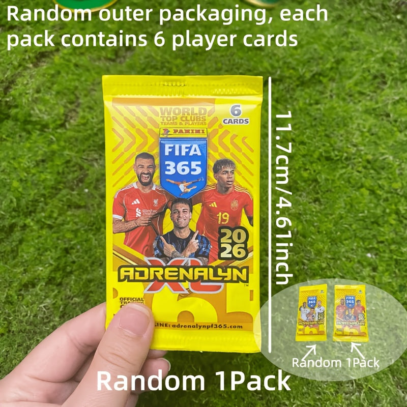 Panini FIFA 2026 World Cup Football Trading Card Single Pack