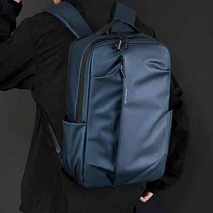 Tic-Tac-Toe Men'S Lightweight Large Capacity Backpack - Casual Minimalist Design with Multiple Compartments, Durable Fabric for Outdoor Travel, Commuting  Work, Travel Backpack, Commuting Bag, Modern Backpack, Sturdy Constru