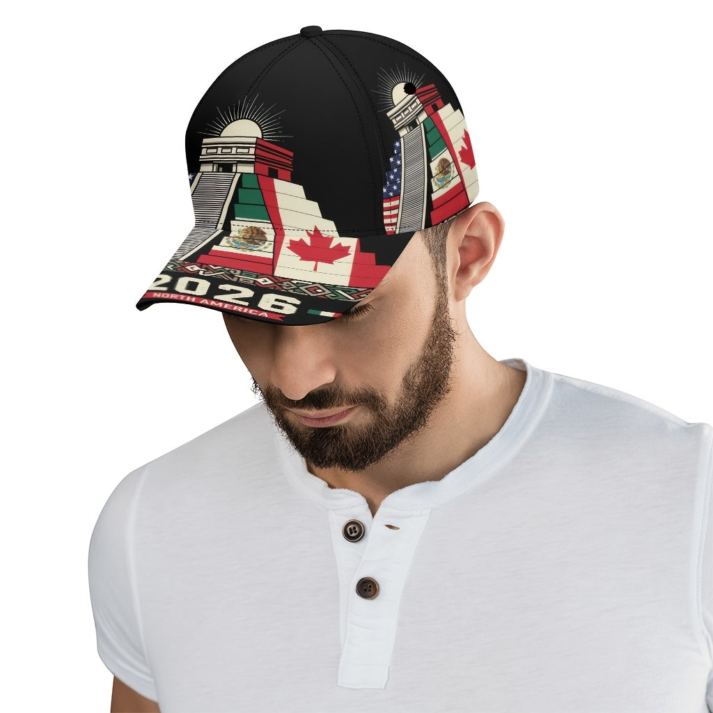 2026 FIFA World Cup Baseball Cap with Mascot Design