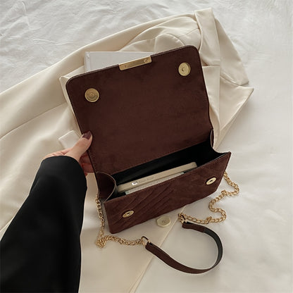 2025 Spring New Stylish Small Square Bag, Retro Fashion, Minimalist Niche Handbag for Women, Suitable for Commuting And Crossbody Use