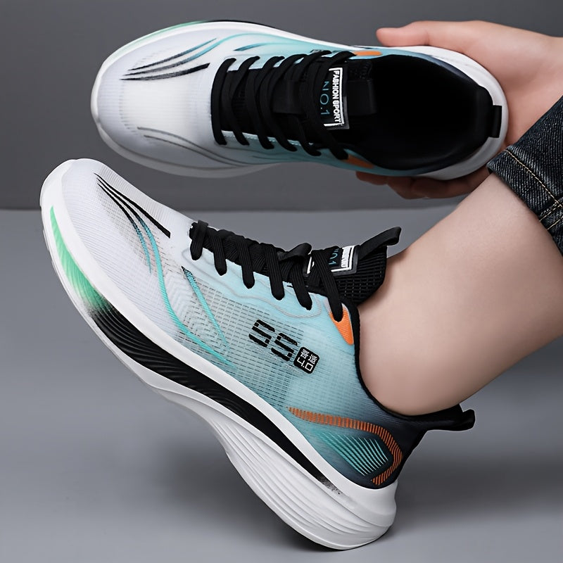 Men's Shoes Spring Summer Mesh Breathable Super Light Casual Sneaker, Men's Soft Sole Anti-skid Shock Absorption Student Running Sneaker-plus Size Tennis Casual Walking Fitness Hiking Shoes-perfect Sneaker for Outdoor Adventu