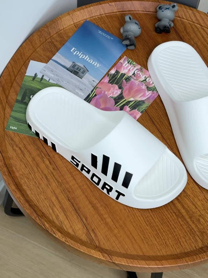 Men'S Stylish Slippers - Non-Slip, Odor-Resistant Summer Beach Sandals | Comfortable EVA Open-Toe Slides, Suitable for Indoor And Outdoor Wear, Summer Sandals - ayq