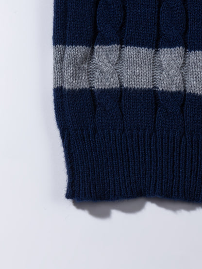 New Fashion Versatile Casual Men's Knit Pullover