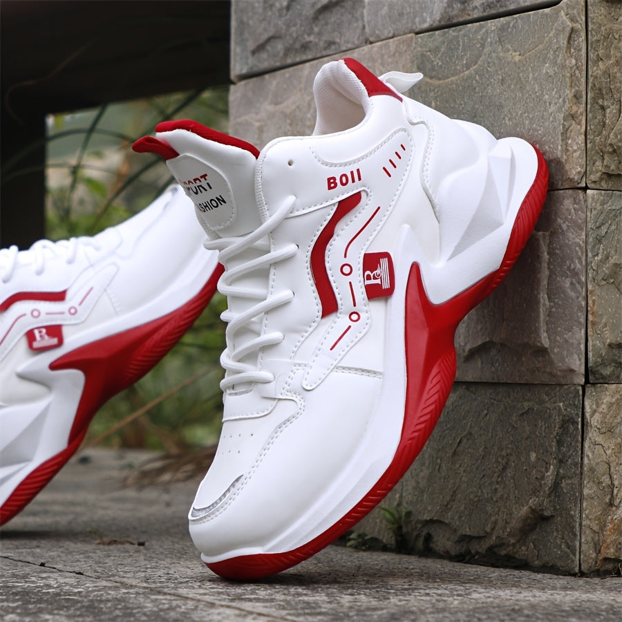 Men's Road Running Shoes, Anti-Slip Casual Sneakers, Basketball Sports Shoes, Fashionable Cross Training Athletic Footwear - ayq