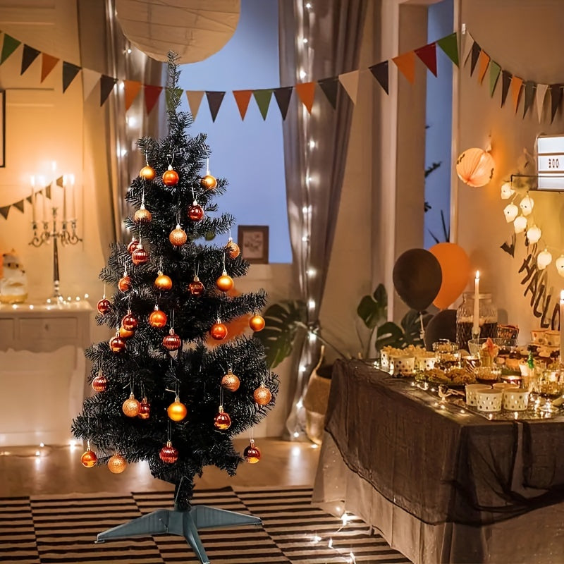 Fei Rui 24pcs Classic Mini Christmas Ball Ornaments, Shatterproof Plastic Hanging Decorations for Holiday, Wedding, Party - Versatile for Christmas, Hanukkah, Easter, Thanksgiving, Halloween Decor