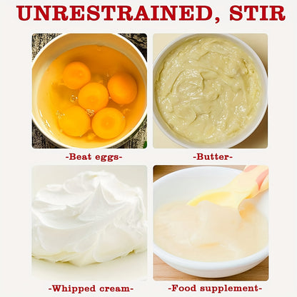 Hand Whisk, Semi-automatic Whisk, Stainless Steel Whisk, For Household Mixing Mixer Press Mixer Household Milk Foam Maker Baking Tools for restaurant/food truck/bakery