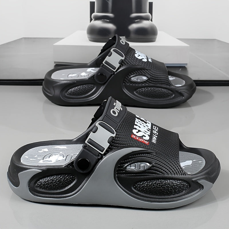 Men's Summer EVA Slides, Lightweight Breathable Casual Sandals