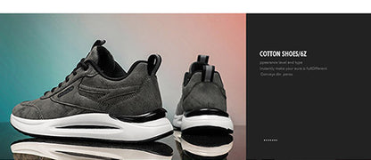 Fashion Casual Non-Slip Durable Men'S Shoes | Faux Upper, Rubber Sole, Lace Closure, Low Top Design - ayq