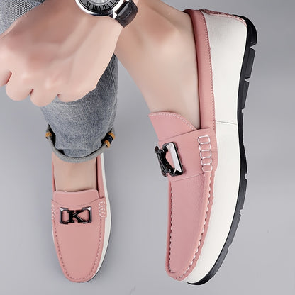 Men's Soft Slip-On Casual Shoes - Breathable Non-Slip Sole