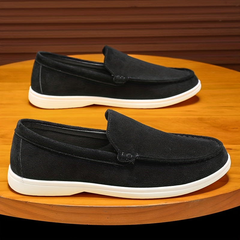 Men's Casual Slip-On Loafers Vintage Style All-Season
