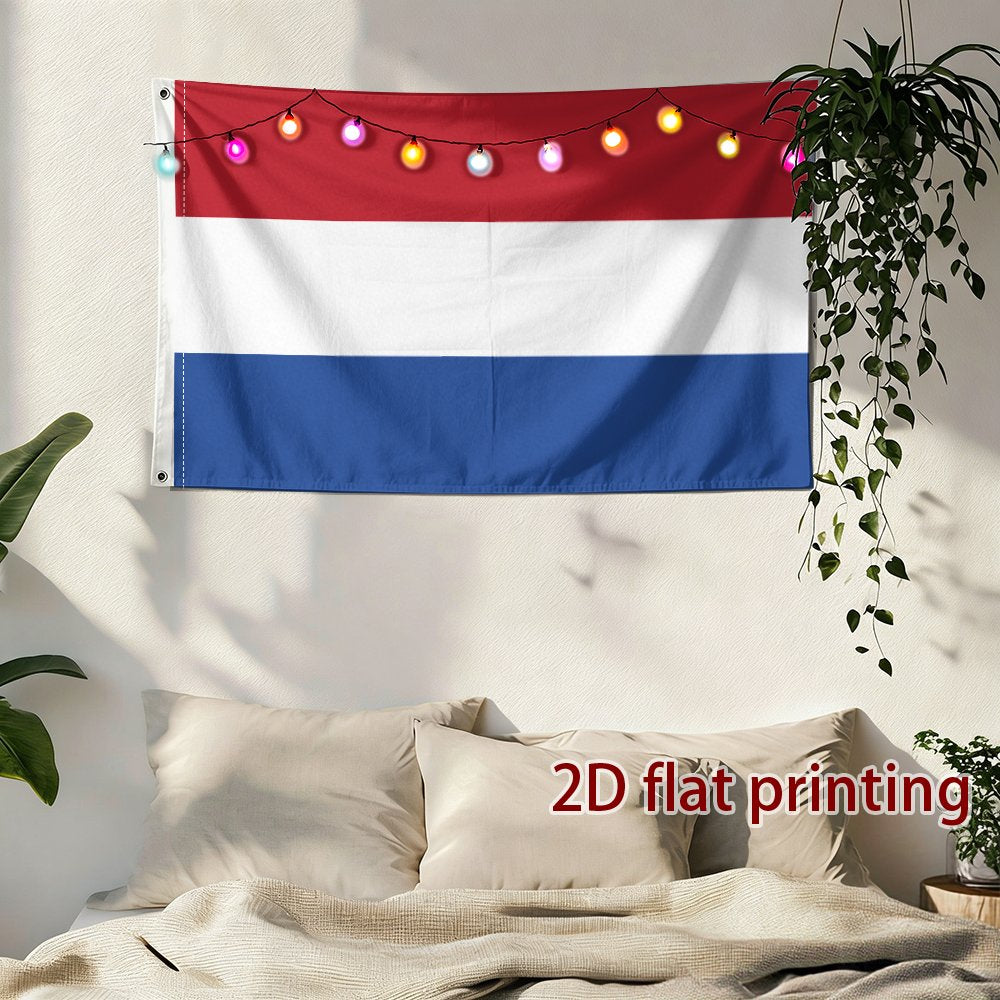 Dutch Flag Polyester Fan Support Flag for Sports & Events