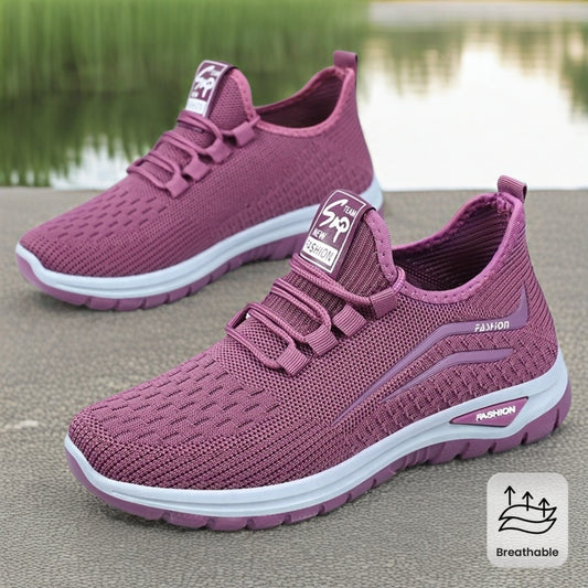 Women's Casual Low-Top Sneakers Breathable Fabric All-Season