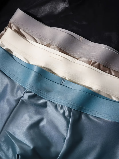 Men's Breathable Boxer Briefs 4-Pack, Stretchy & Comfortable