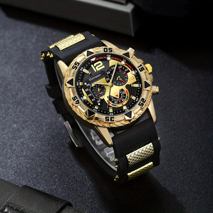 2pcs Unisex Watch and Wallet Set, Suitable for Formal and Casual Occasions, Luxury Business Watch, Casual Watch, Ideal for Father or Boyfriend, Corporate Gift, Dress Watch, Elegant Gift, Classic Design, Durable Material, Wall