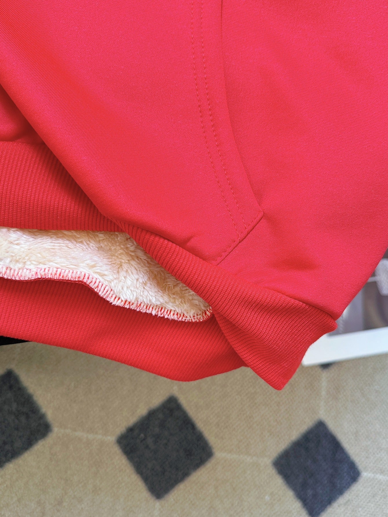 Women'S Plus Size Winter Warm Hooded Sweatshirt with Merry Christmas & Happy New Year Print - Thick Fleece-Lined Oversized Pullover, Cozy Casual Sweater for Christmas, Halloween Gifts, Christmas Sweatshirt, Festive Clothing,