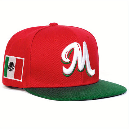 Men's Mexico Flag Baseball Cap Casual Lightweight Hat