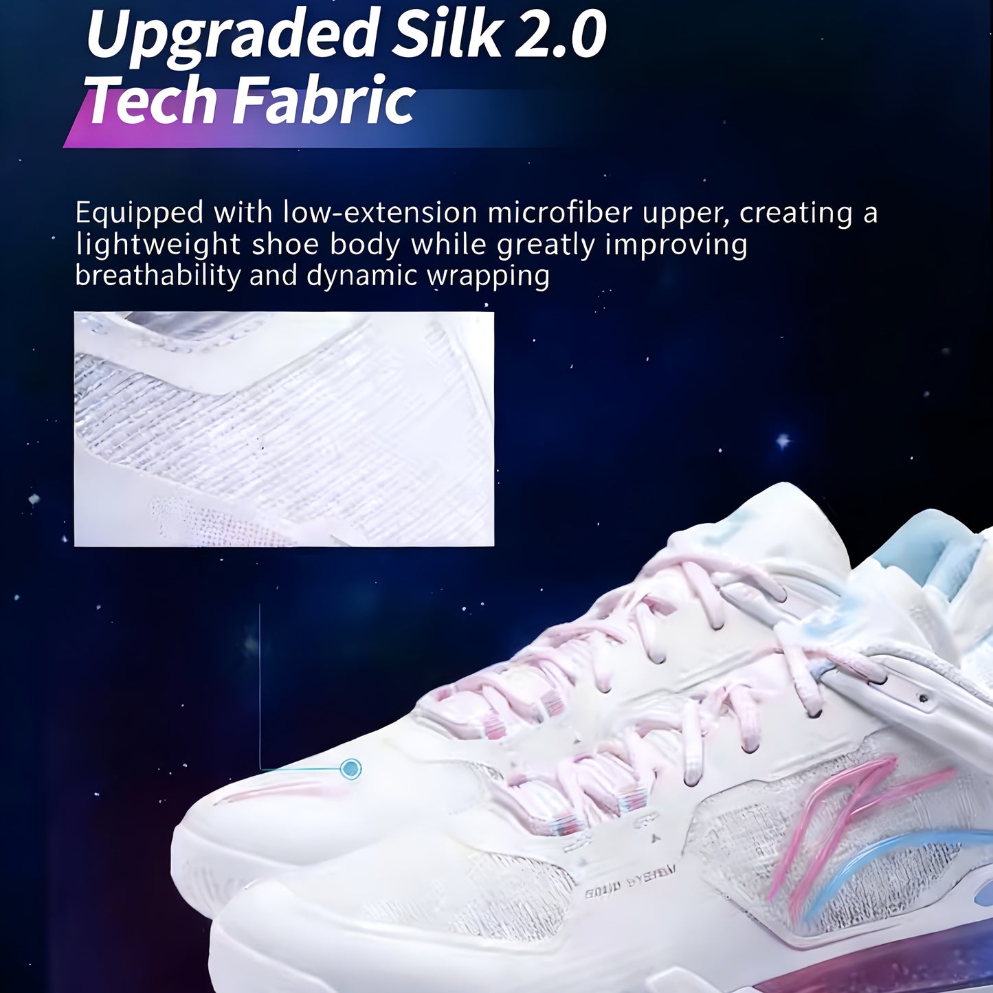 Li Ning Ground Flying III PRO Unisex Lightweight Badminton Shoes