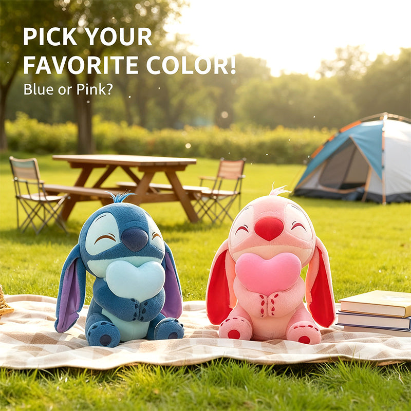 Disney Stitch Love Plush Doll, Birthday Christmas Gift Doll, Party Decoration Doll, New Year Gift, Homecoming Gift for Girlfriends And Children, Christmas Gift