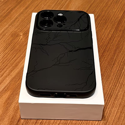 Shockproof TPU Phone Case with Lightning Crack Design for iPhone