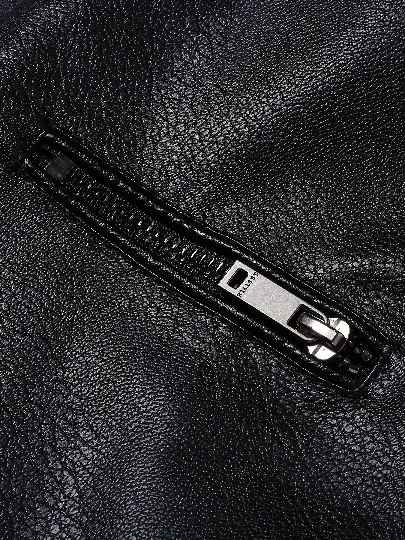 Men's Stylish Burgundy Jacket - Fall/Winter Trendy Stand Collar Biker Jacket with Multiple Zippered Pockets, Casual Design for Casual Attire, Fall Jacket | Modern Casual Jacket | Glossy Finish Jacket