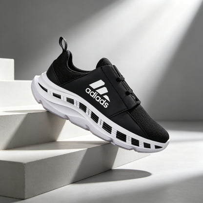 Lightweight Casual Sports Shoes with Cushioned Platform Sole