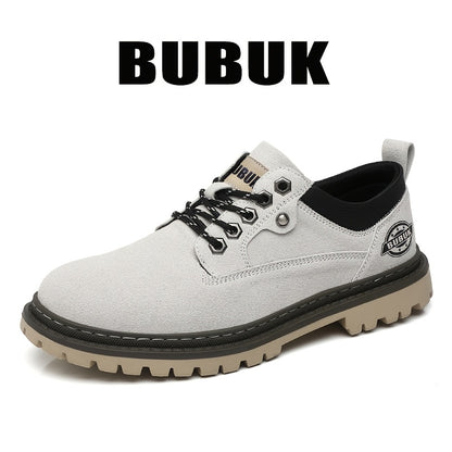 Men's Vintage British Style Casual Ankle High-Top Boots