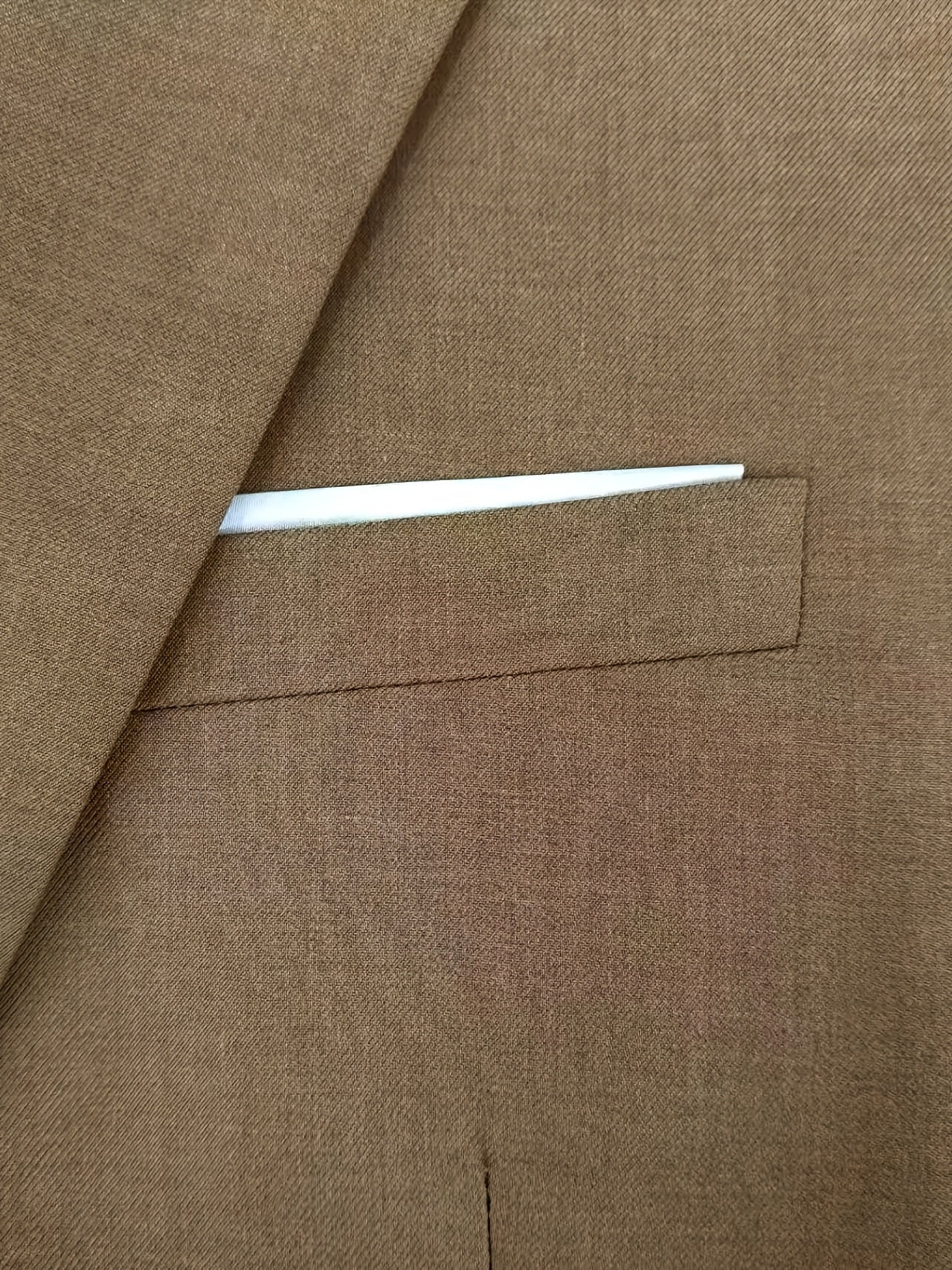 Men's Casual Business Suit 2-Piece Set with Lapel Collar
