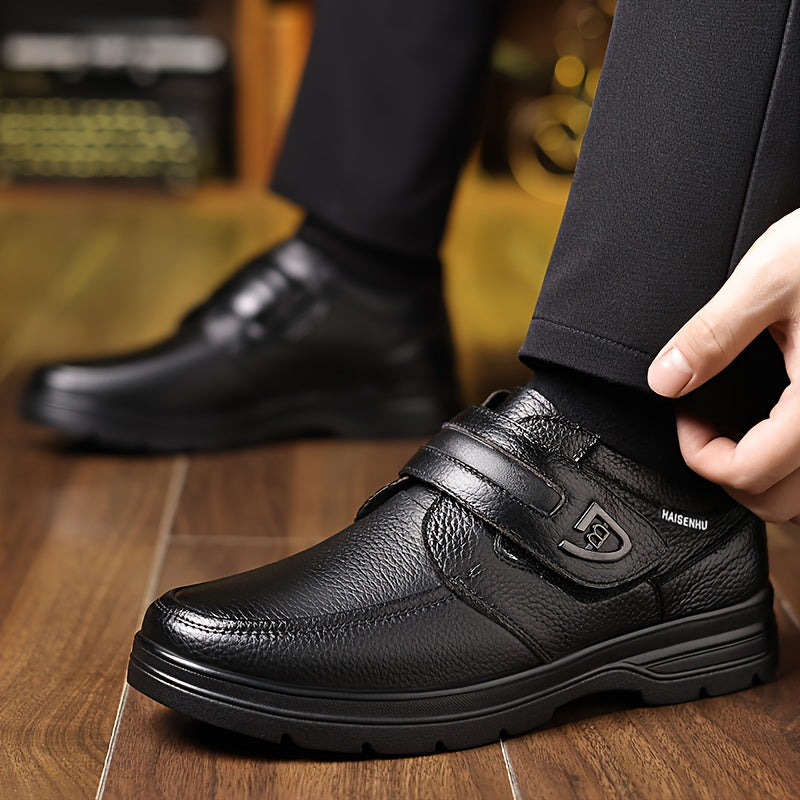 Men's All-Season Low-Cut Genuine Leather Casual Fashion Shoes