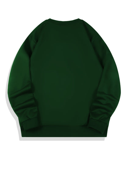 Men's Happy New Year Sweater - Loose Fit Round Neck Pullover Shirt with Golden Script, Light Grey & Machine Washable Casual Party Outfit for Everyday & Celebration Wear, Cute Sweaters, Festive Apparel, Festive Design, Durable