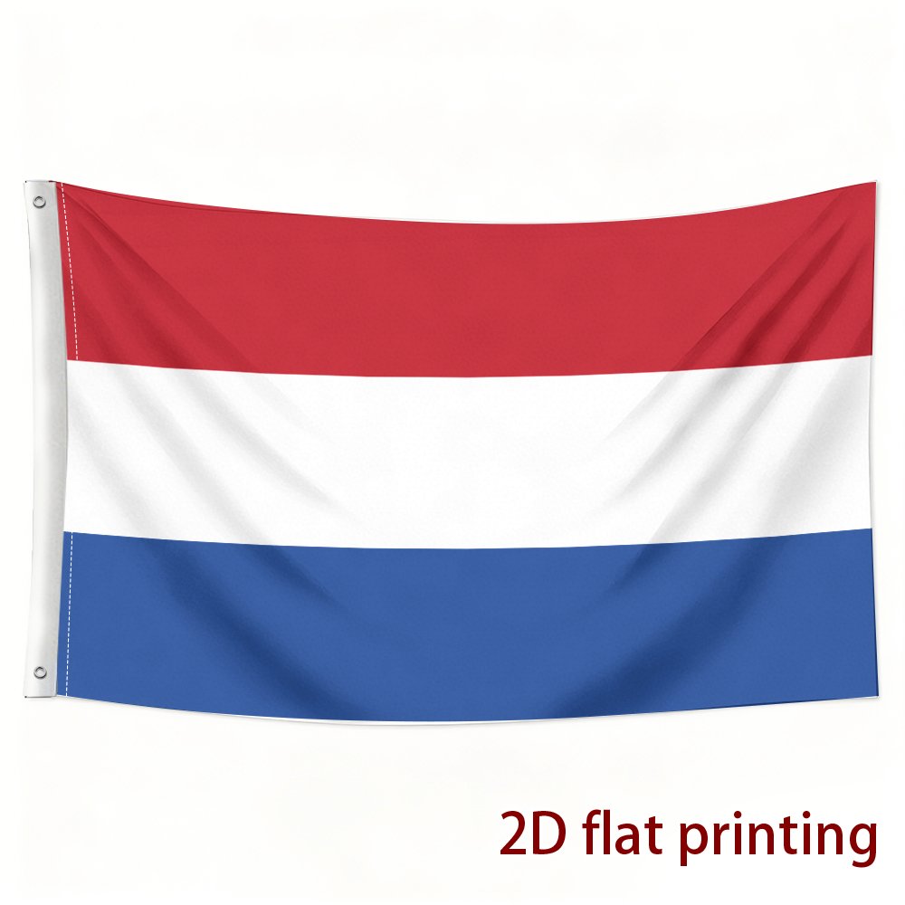 Dutch Flag Polyester Fan Support Flag for Sports & Events