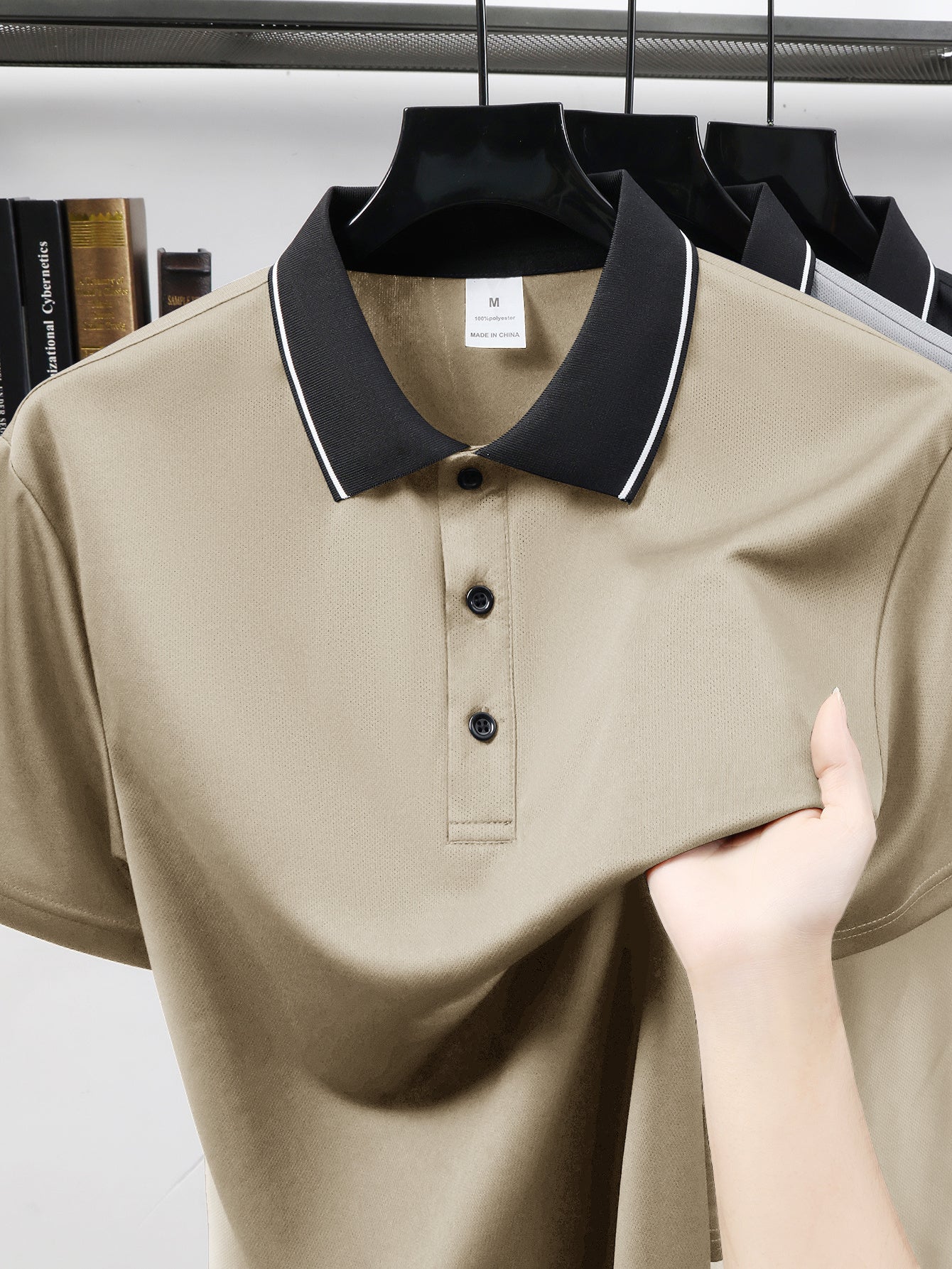 Quick-Dry Men's Short-Sleeve - Trendy Calvin Print - ayq