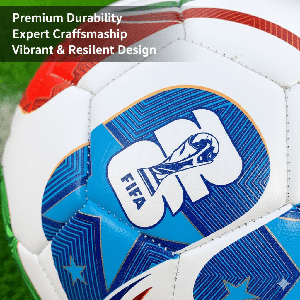 2026 FIFA World Cup Soccer Ball – Durable PU Outdoor Ball