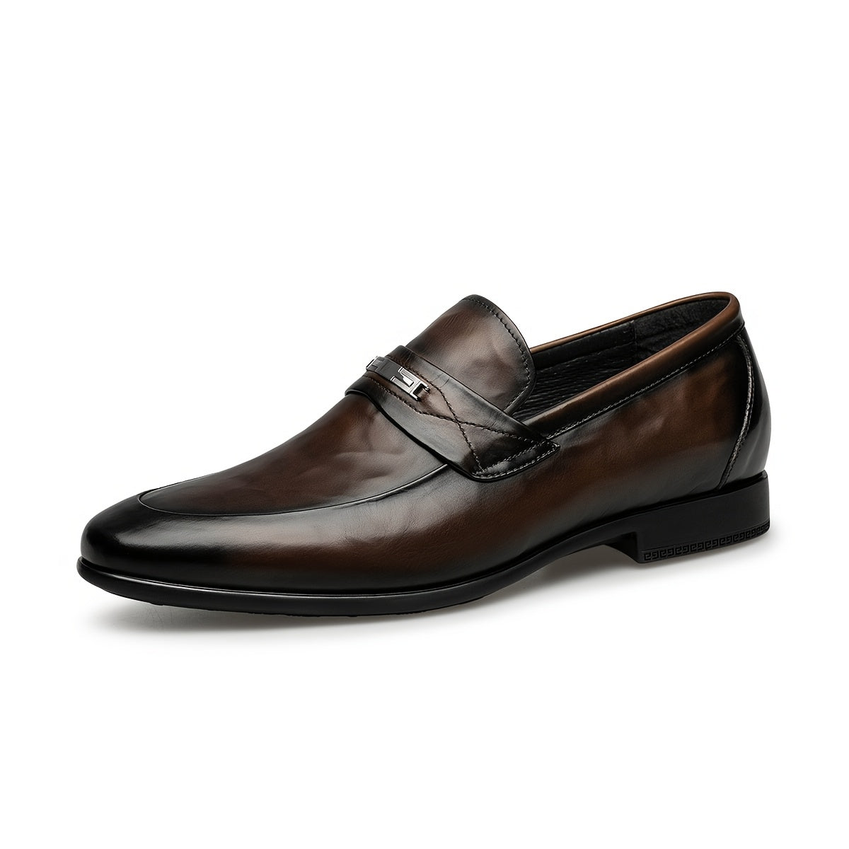 Men's Lightweight Leather Derby Shoes for Business & Casual