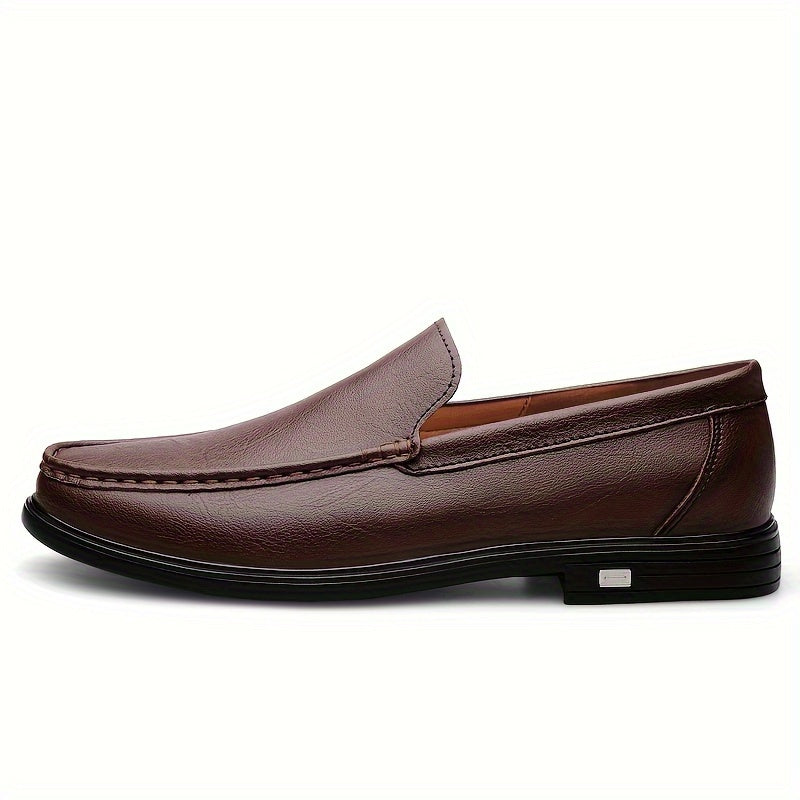 Men's Casual Slip-On Microfiber Loafers for Spring and Fall