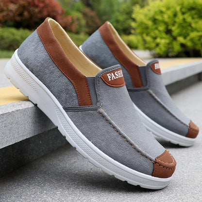 Men'S Low-Top Trail Running and Skateboarding Shoes | Faux Upper, Fabric Insole and Inner, Lace Closure, All-Season Casual Style - ayq