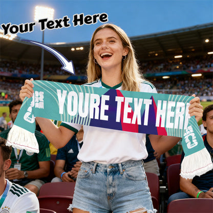 Custom FIFA World Cup 2026 Scarf - Fan Gift for Match Days