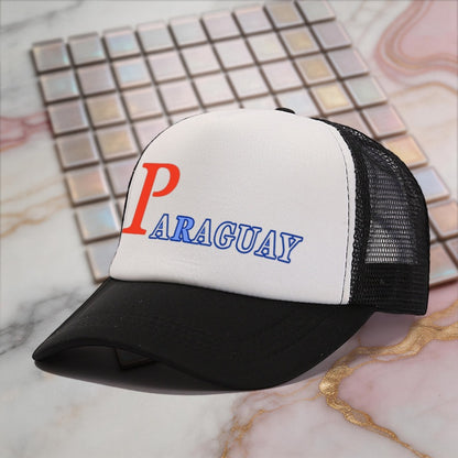 Unisex Lightweight Casual Paraguayan Map Print Hat