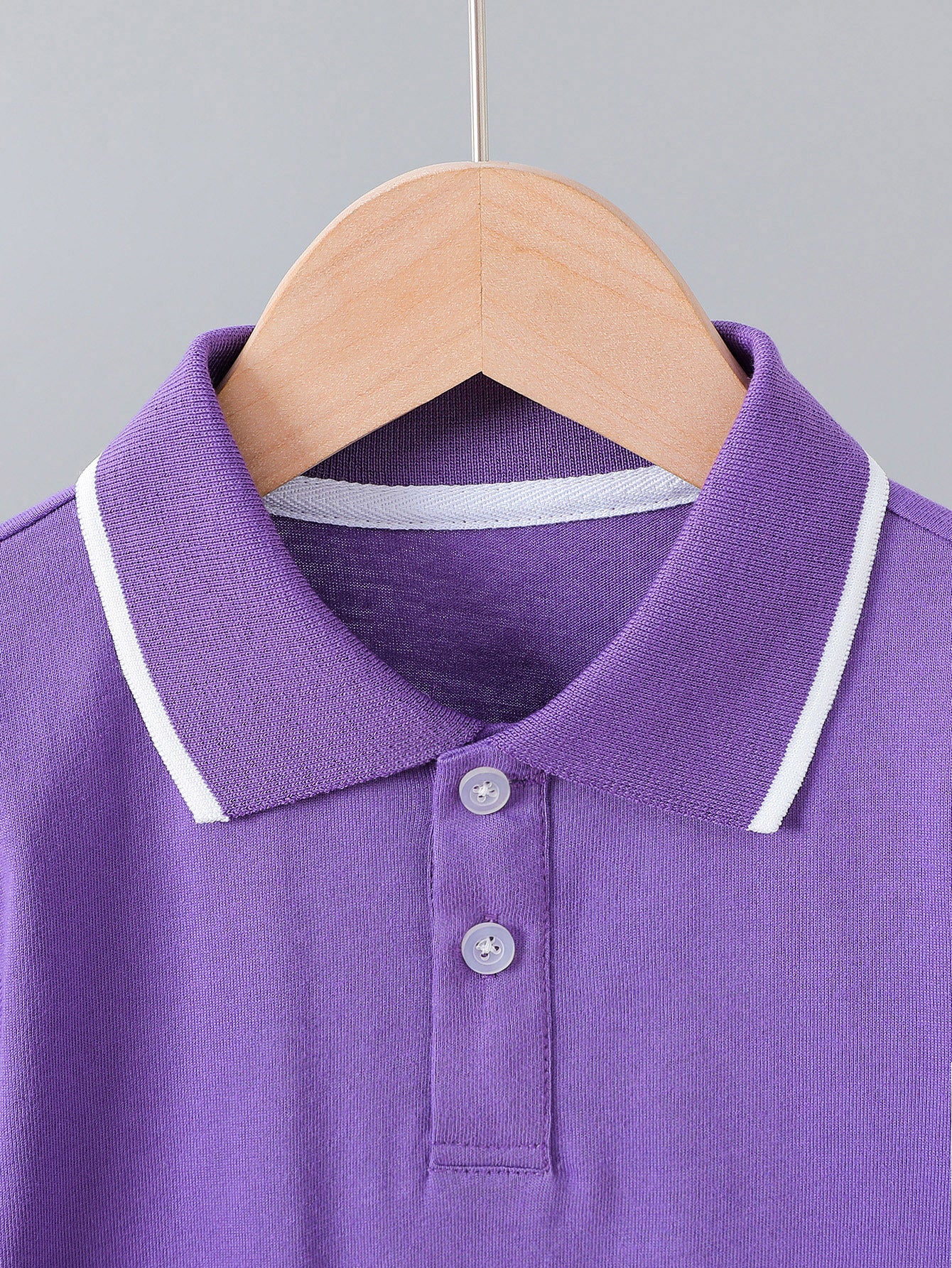 Children's Summer Cotton Polo Shirt with Animal Print