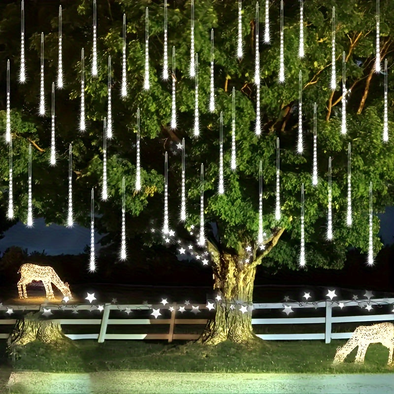 192 Leds USB Meteor Shower Lights - 8 Strands