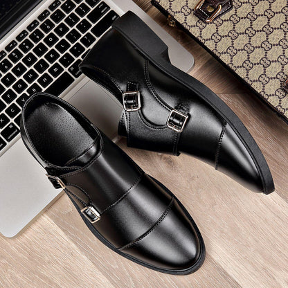Men's Classic Casual Buckle Shoes for Everyday Workwear